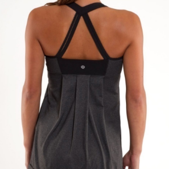Lululemon Black Gray Power‎ Technique tank top 4 - Picture 5 of 5